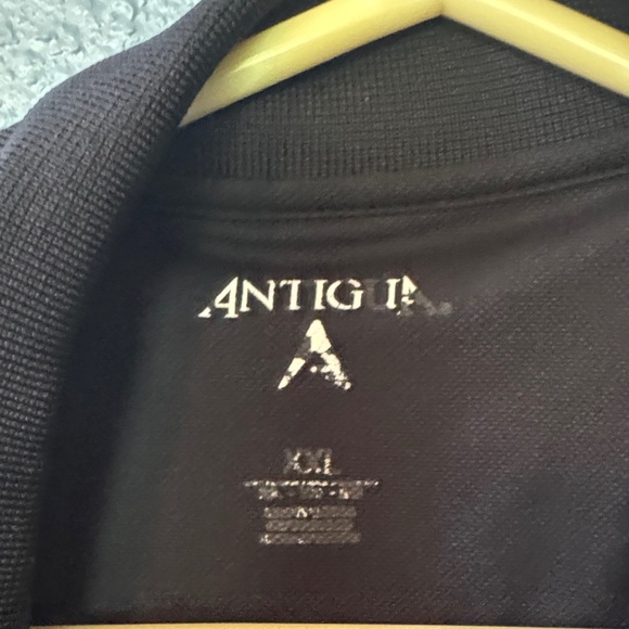 Anaheim Ducks Black Polo Shirt with Embroidered Logo - Picture 3 of 4